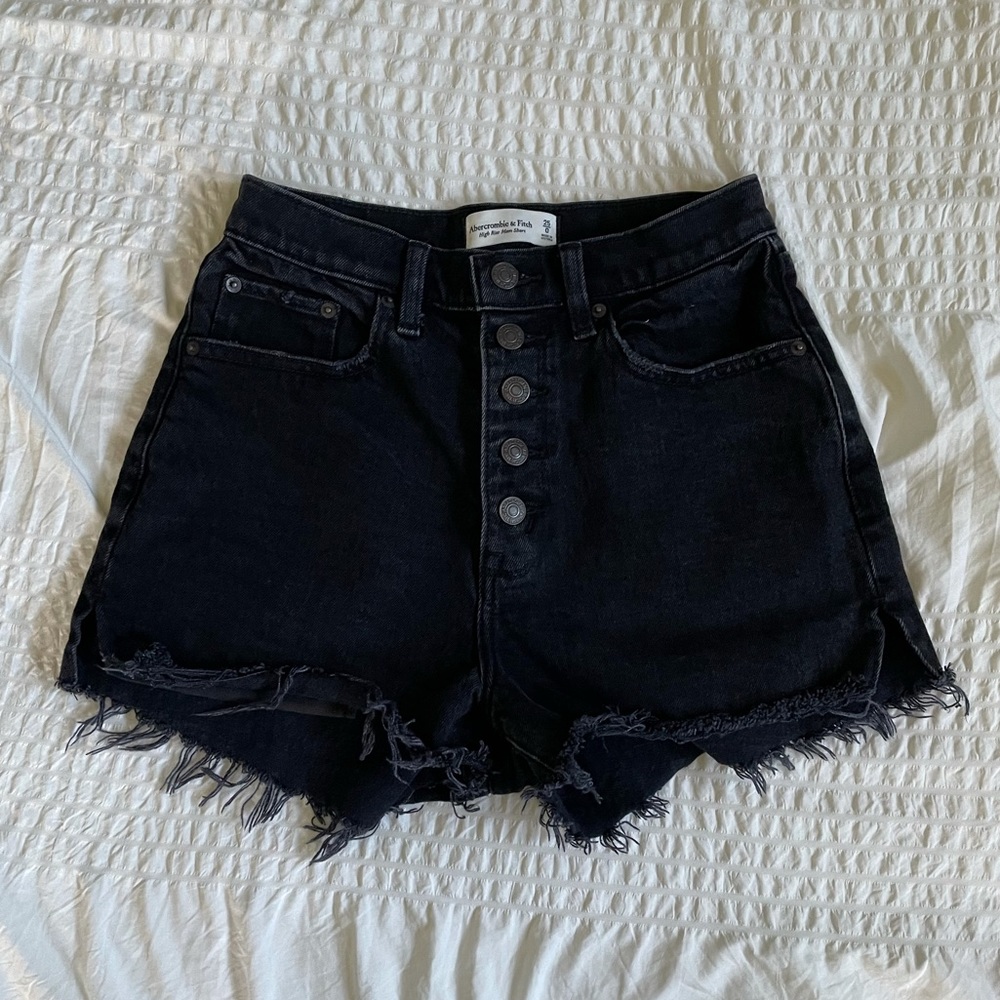 AF Denim High-Waisted Cutoffs